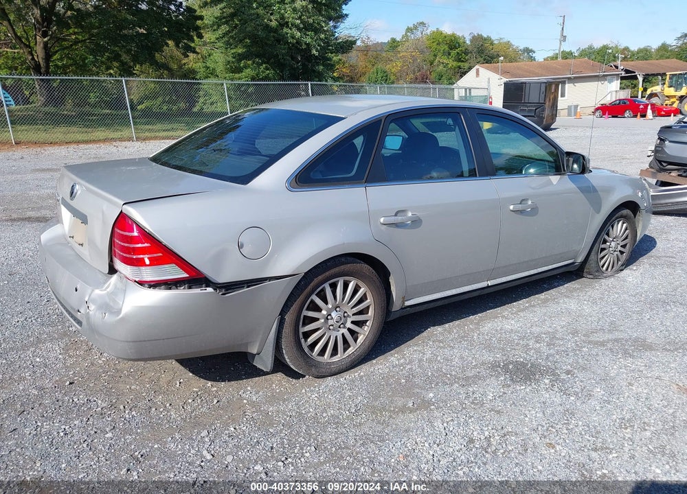 2006 MERCURY MONTEGO PREMIER VIN: 1MEFM42156G615170