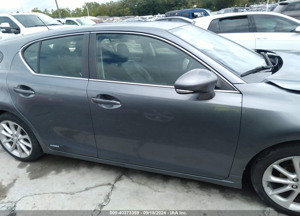 2013 LEXUS CT 200H VIN: JTHKD5BH3D2167247