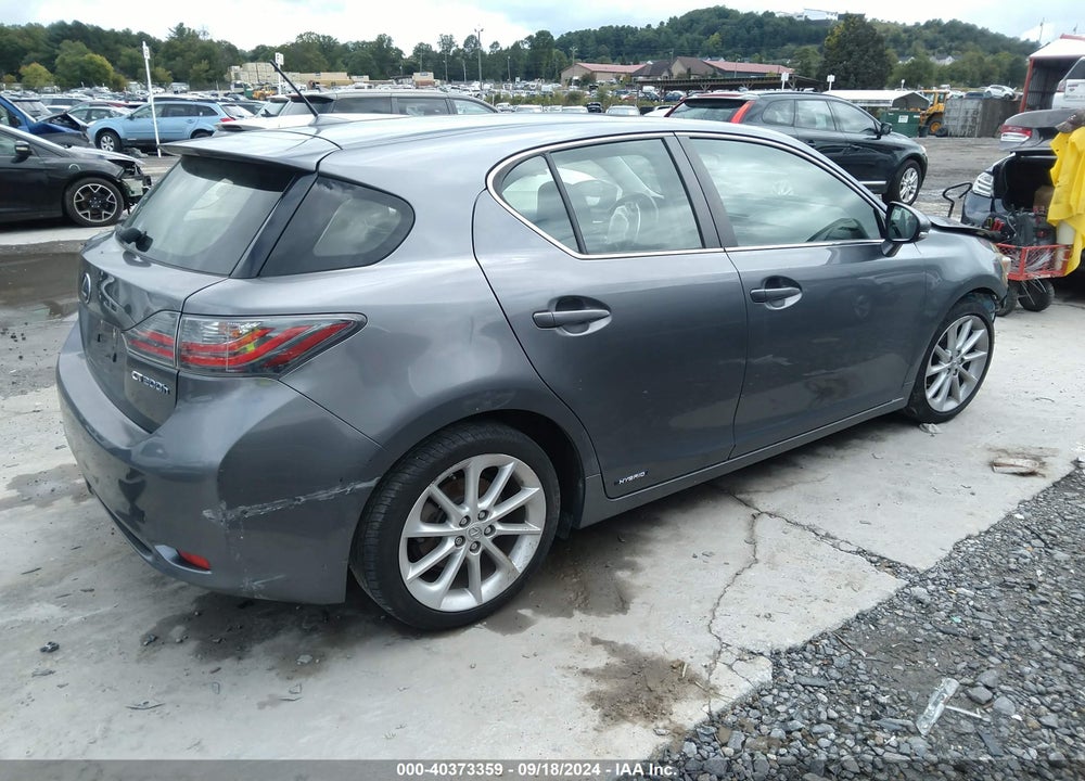 2013 LEXUS CT 200H VIN: JTHKD5BH3D2167247