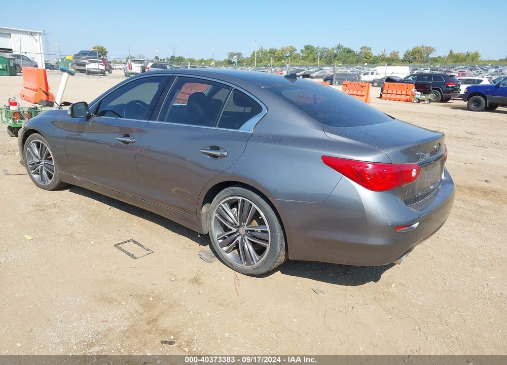 2014 INFINITI Q50 HYBRID SPORT VIN: JN1AV7AR6EM700412