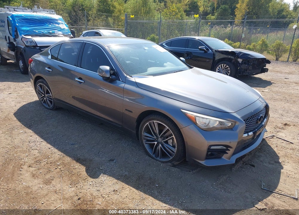 2014 INFINITI Q50 HYBRID SPORT VIN: JN1AV7AR6EM700412