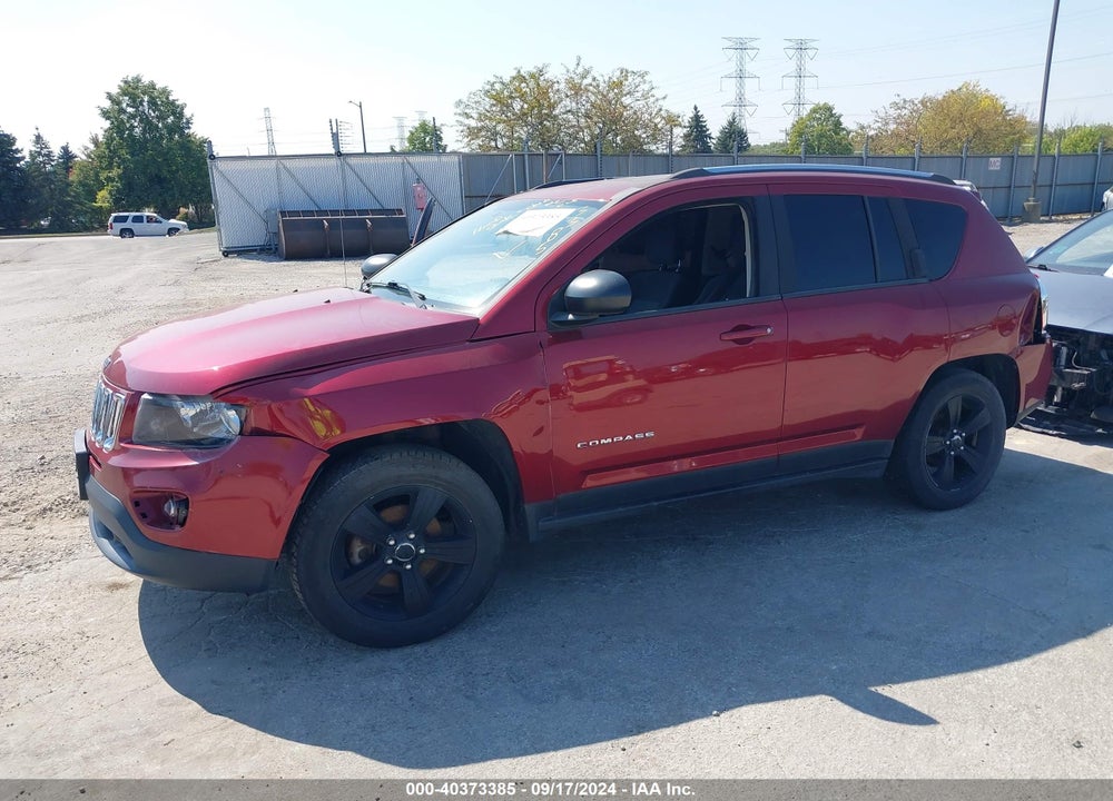 2012 JEEP COMPASS LATITUDE VIN: 1C4NJDEB0CD651212