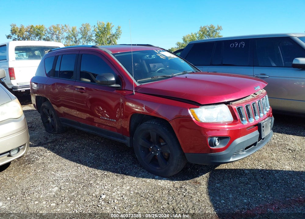 2012 JEEP COMPASS LATITUDE VIN: 1C4NJDEB0CD651212