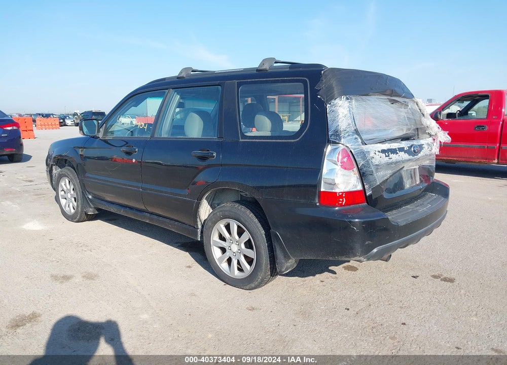 2008 SUBARU FORESTER 2.5X VIN: JF1SG656X8H712071