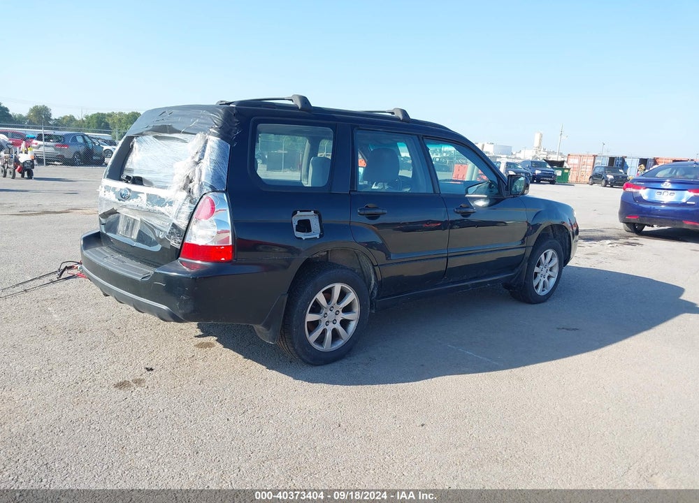 2008 SUBARU FORESTER 2.5X VIN: JF1SG656X8H712071