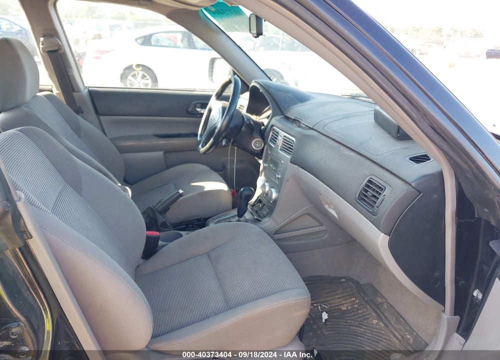 2008 SUBARU FORESTER 2.5X VIN: JF1SG656X8H712071