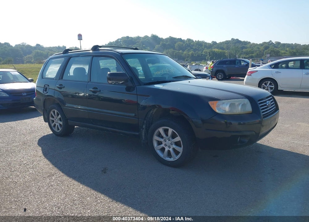 2008 SUBARU FORESTER 2.5X VIN: JF1SG656X8H712071