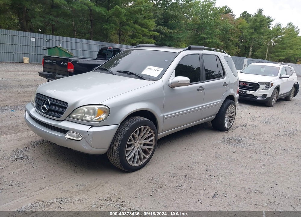 2003 MERCEDES-BENZ ML 320 VIN: 4JGAB54E53A382490