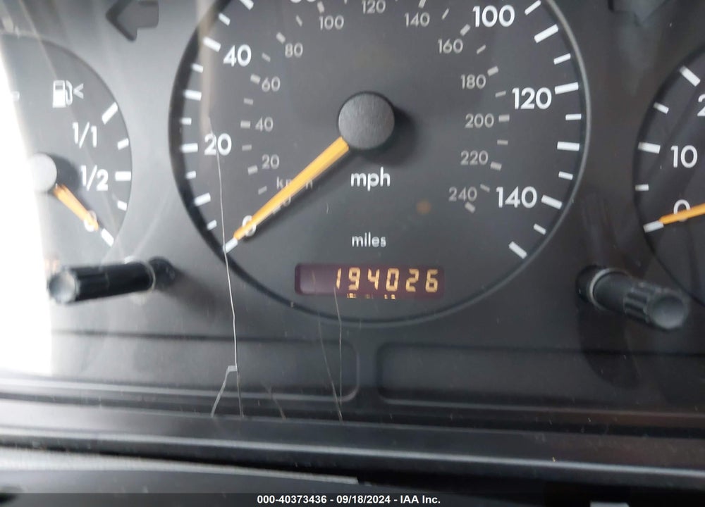 2003 MERCEDES-BENZ ML 320 VIN: 4JGAB54E53A382490