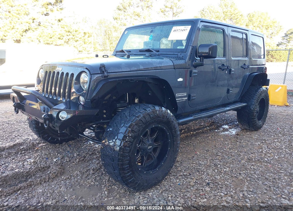 2018 JEEP WRANGLER JK UNLIMITED SPORT S 4X4 VIN: 1C4BJWDG7JL813030