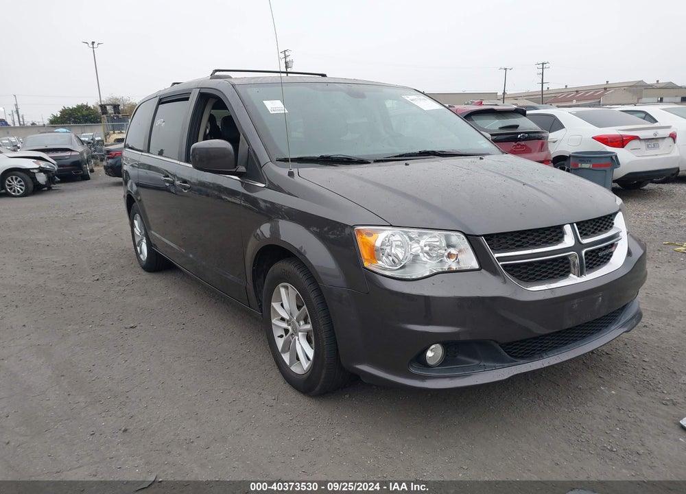 2019 DODGE GRAND CARAVAN SXT VIN: 2C4RDGCG4KR661830