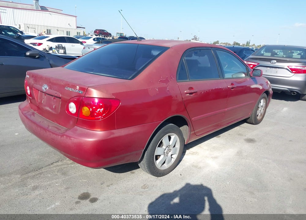 2004 TOYOTA COROLLA LE VIN: JTDBR32E142020521