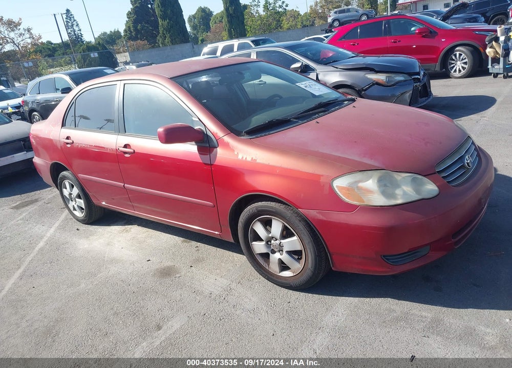 2004 TOYOTA COROLLA LE VIN: JTDBR32E142020521