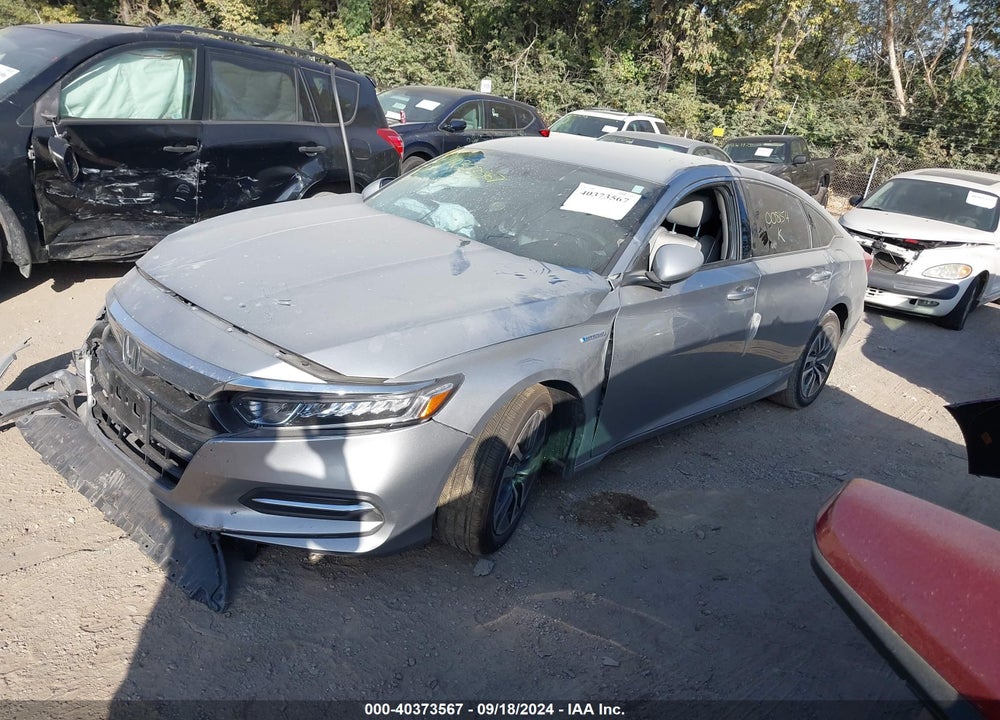 2019 HONDA ACCORD HYBRID VIN: 1HGCV3F11KA008154