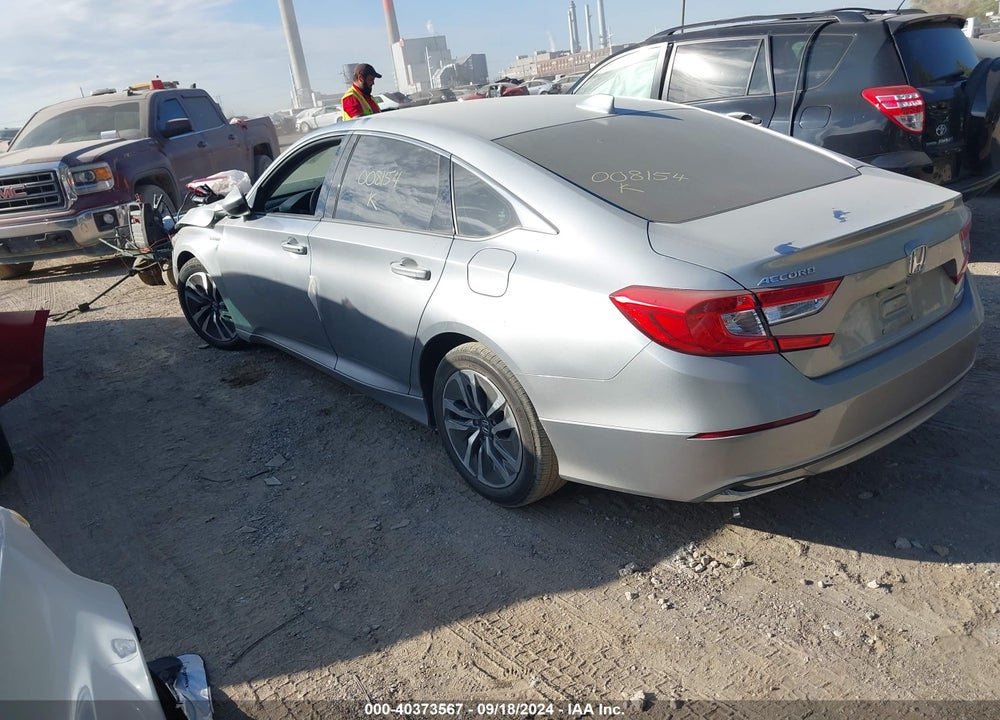 2019 HONDA ACCORD HYBRID VIN: 1HGCV3F11KA008154