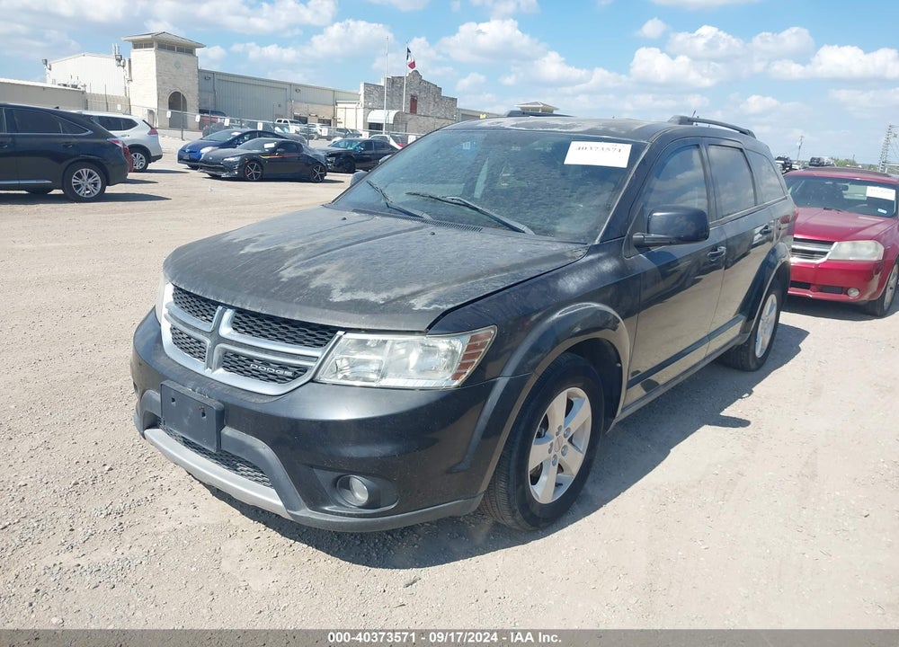 2012 DODGE JOURNEY SXT VIN: 3C4PDDBG7CT170772