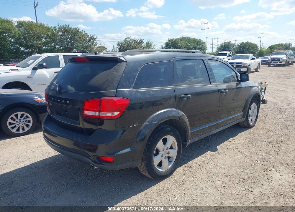 2012 DODGE JOURNEY SXT VIN: 3C4PDDBG7CT170772