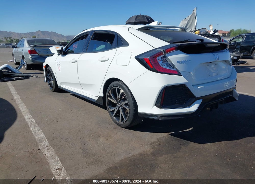2017 HONDA CIVIC SPORT VIN: SHHFK7H46HU417865