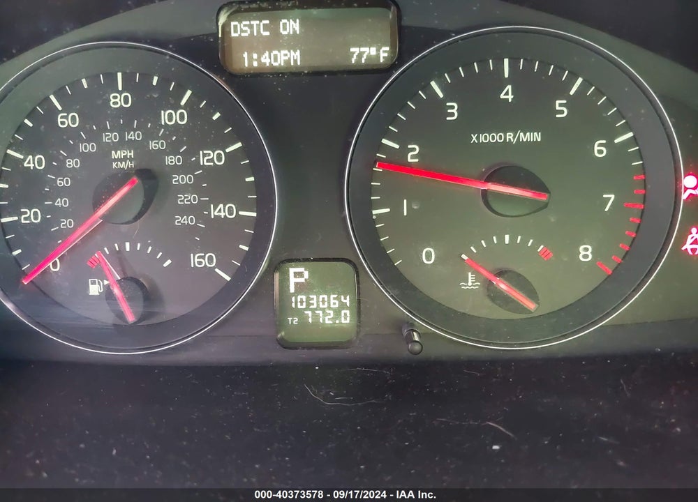 2009 VOLVO S40 2.4I VIN: YV1MS390492446468