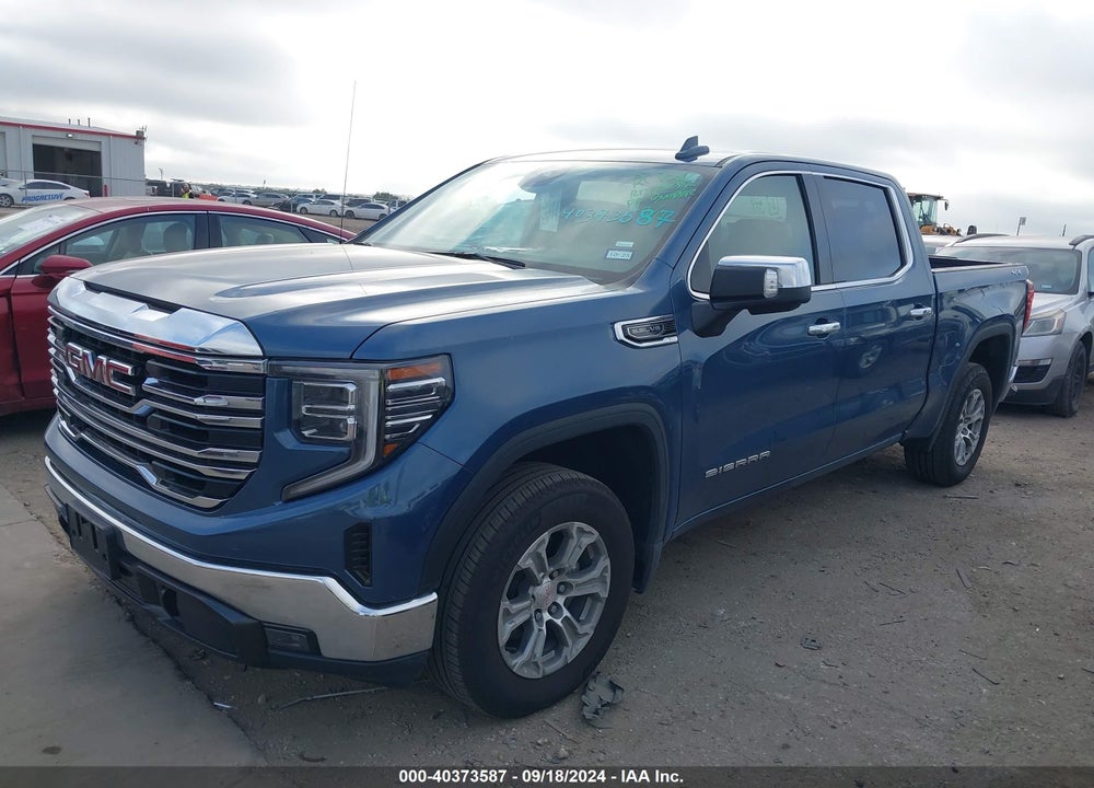2024 GMC SIERRA 1500 4WD SHORT BOX SLT VIN: 3GTUUDED3RG162643