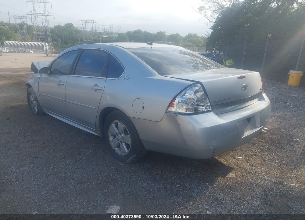 2009 CHEVROLET IMPALA LT VIN: 2G1WT57K691213003