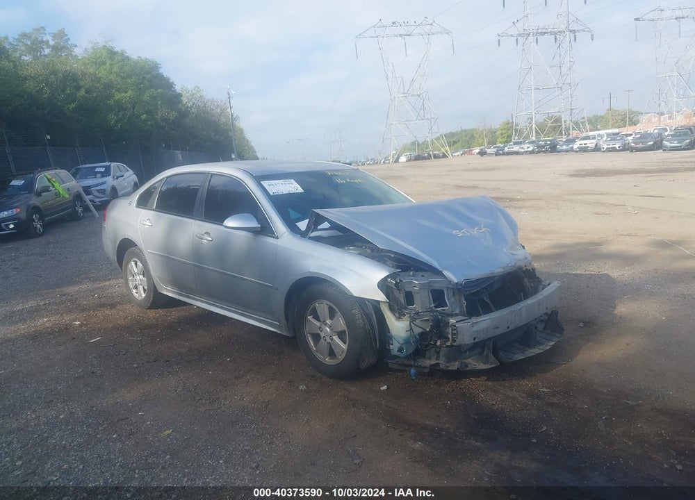 2009 CHEVROLET IMPALA LT VIN: 2G1WT57K691213003