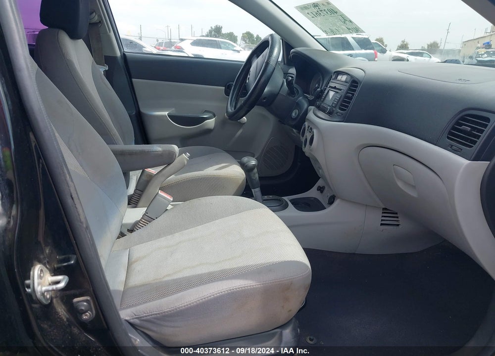 2008 HYUNDAI ACCENT GLS VIN: KMHCN46C58U234612