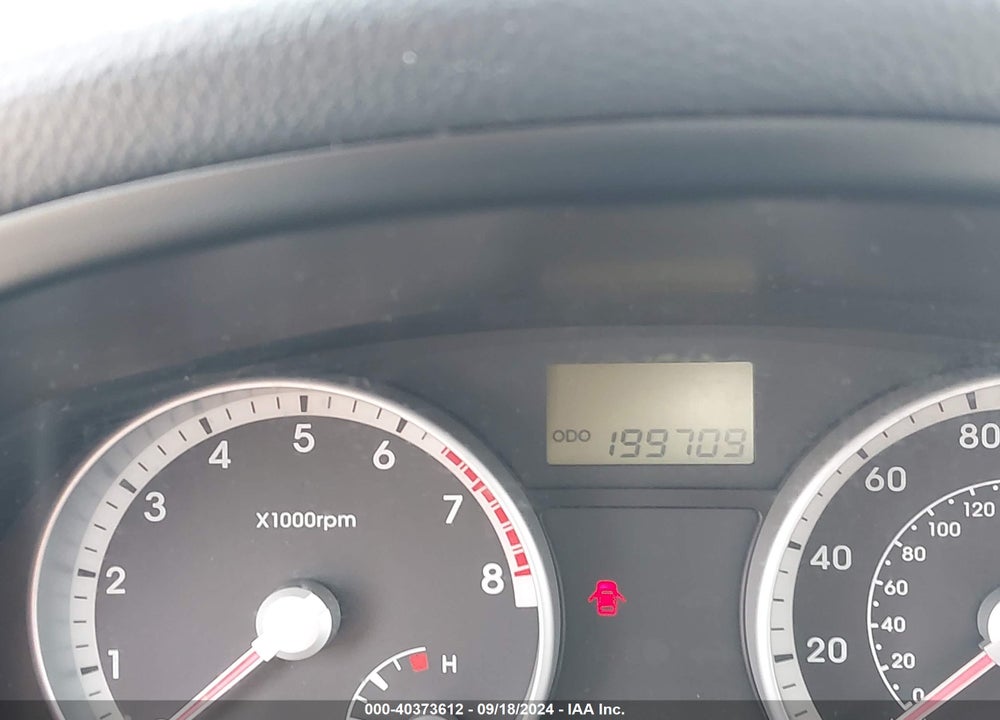2008 HYUNDAI ACCENT GLS VIN: KMHCN46C58U234612