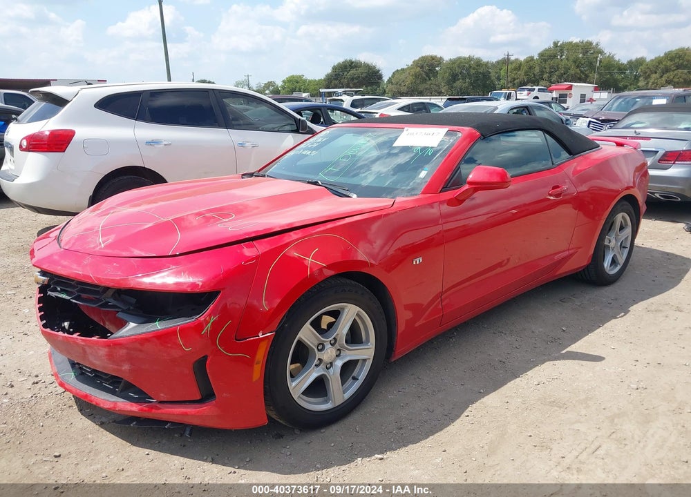 2023 CHEVROLET CAMARO 1LT VIN: 1G1FB3DX1P0136637