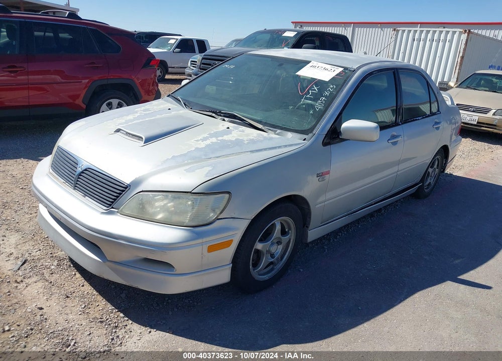 2003 MITSUBISHI LANCER OZ RALLY VIN: JA3AJ86E43U070521