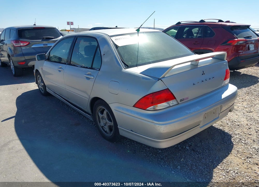 2003 MITSUBISHI LANCER OZ RALLY VIN: JA3AJ86E43U070521
