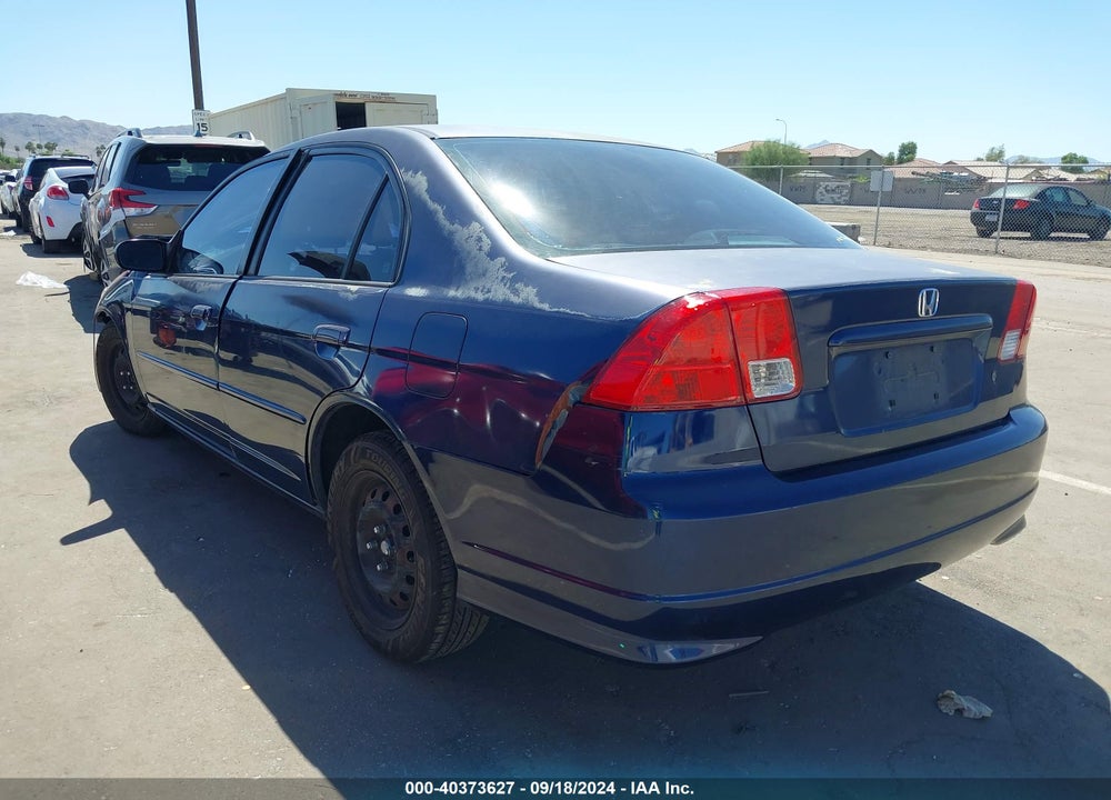2005 HONDA CIVIC LX VIN: 2HGES16595H517679