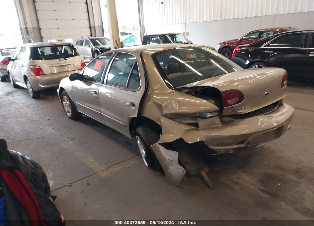2001 CHEVROLET CAVALIER VIN: 1G1JC524117374451