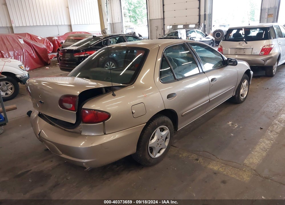 2001 CHEVROLET CAVALIER VIN: 1G1JC524117374451