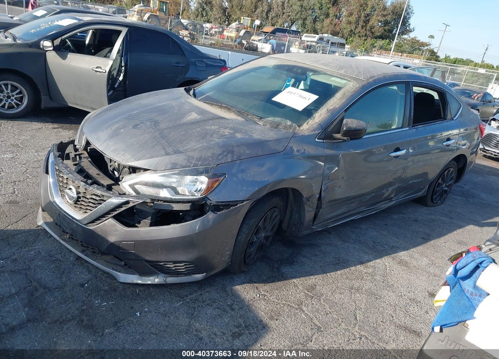2018 NISSAN SENTRA S VIN: 3N1AB7AP7JY287494