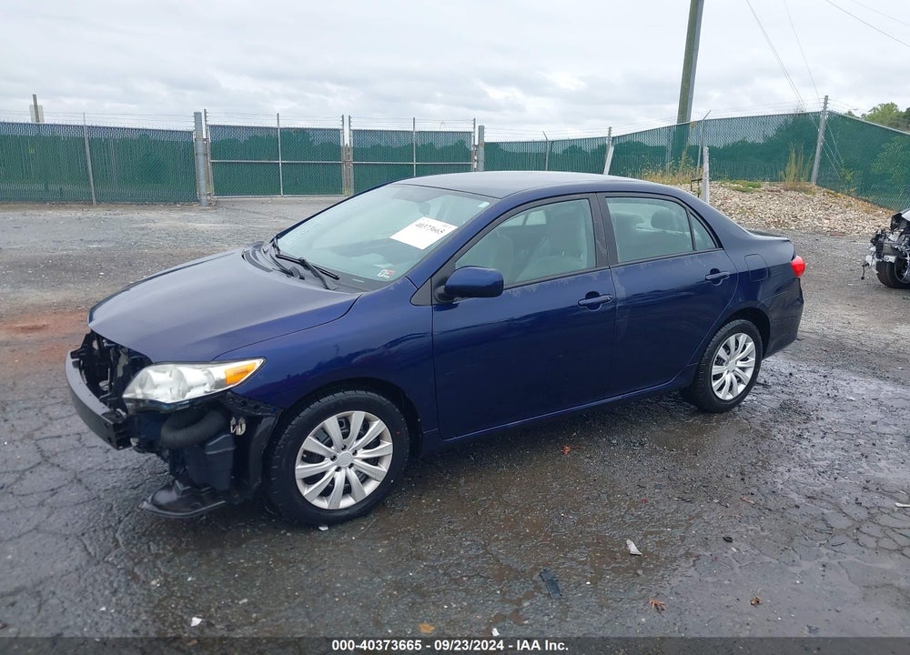2012 TOYOTA COROLLA LE VIN: 2T1BU4EE5CC890370