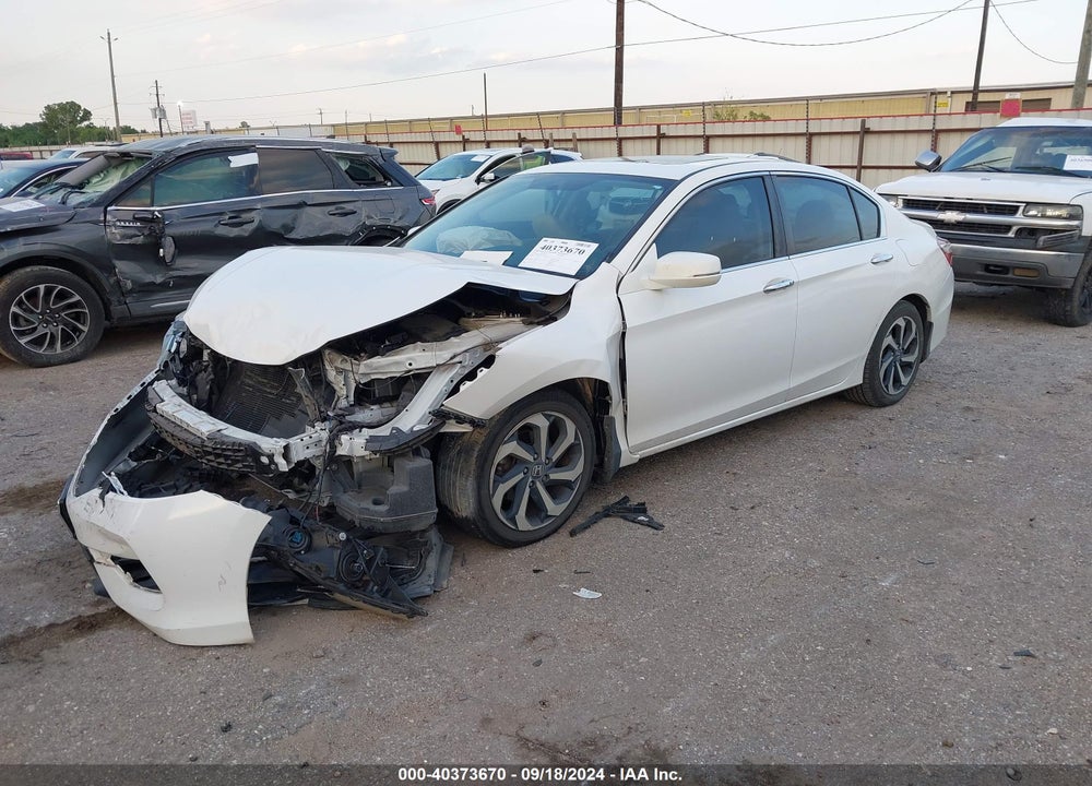 2016 HONDA ACCORD EX VIN: 1HGCR2F70GA212213