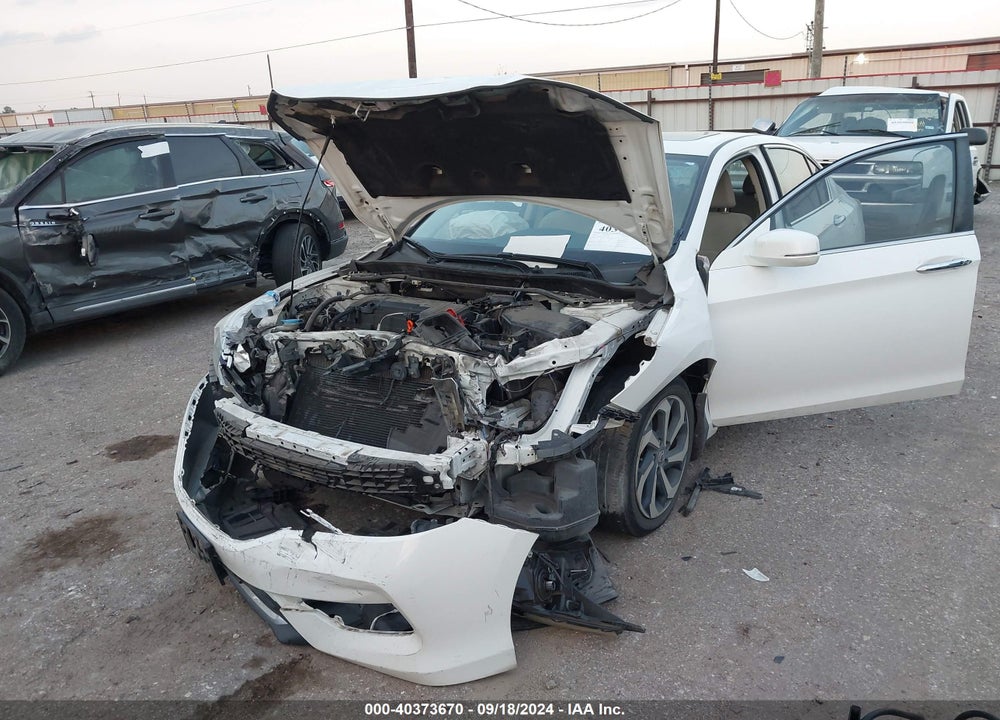 2016 HONDA ACCORD EX VIN: 1HGCR2F70GA212213