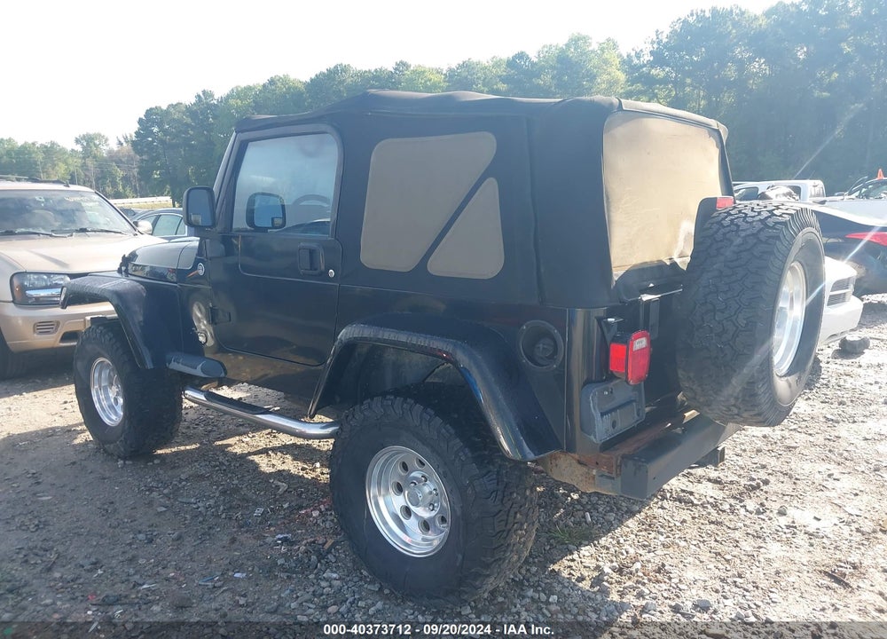 2006 JEEP WRANGLER X VIN: 1J4FA39S76P734643