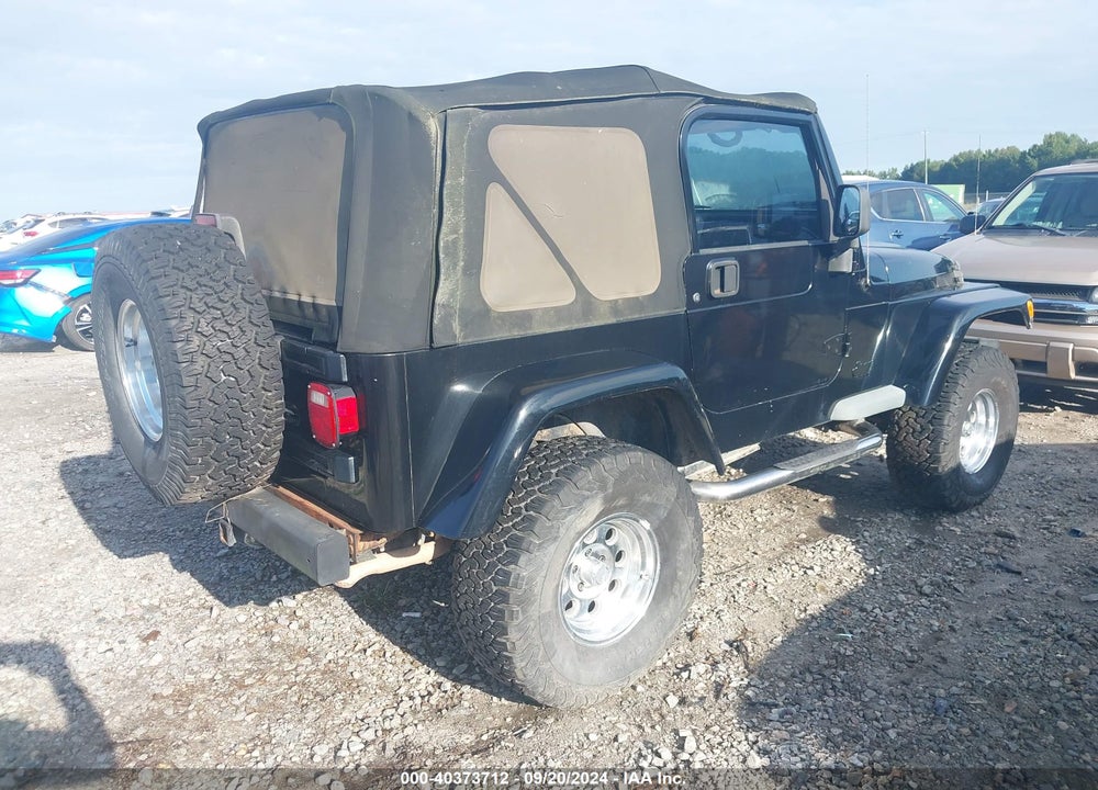 2006 JEEP WRANGLER X VIN: 1J4FA39S76P734643