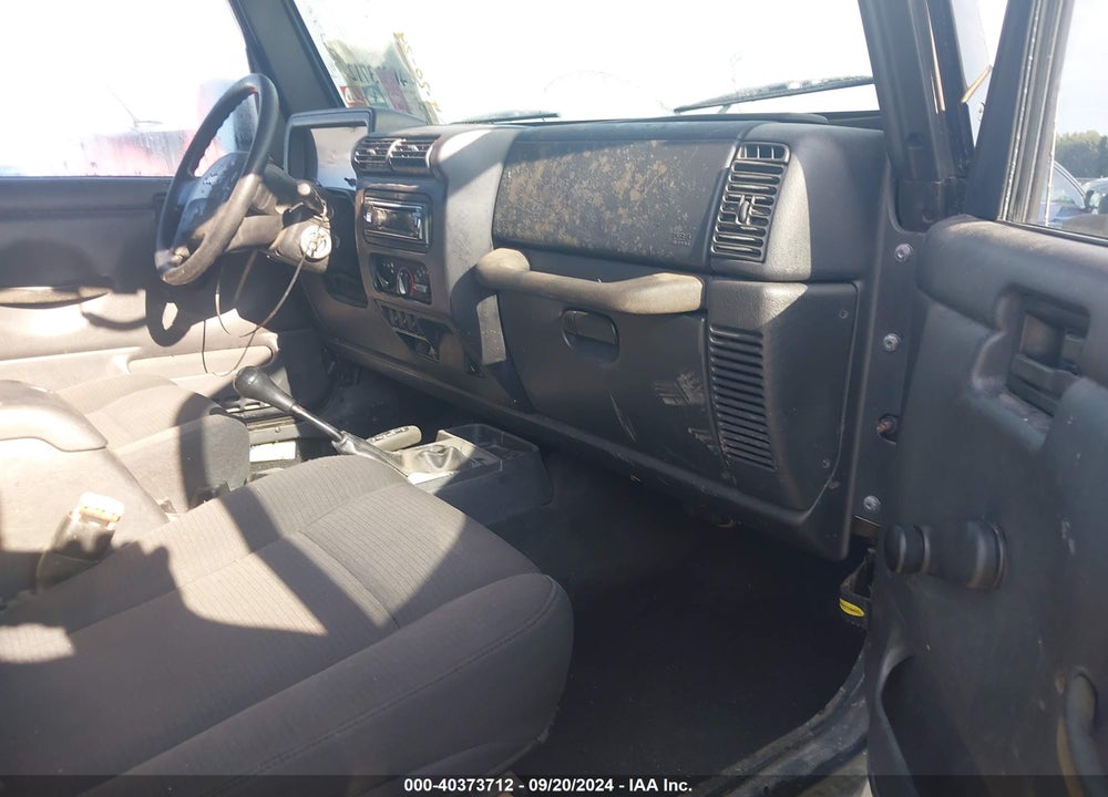 2006 JEEP WRANGLER X VIN: 1J4FA39S76P734643
