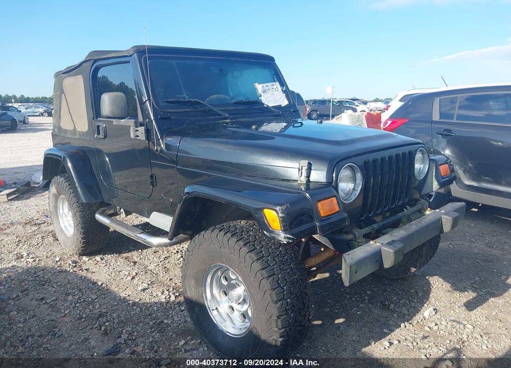2006 JEEP WRANGLER X VIN: 1J4FA39S76P734643