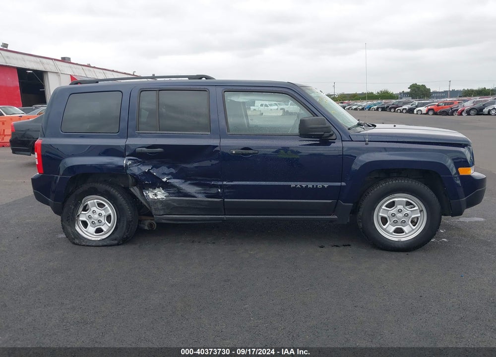 2016 JEEP PATRIOT SPORT VIN: 1C4NJPBB1GD808595