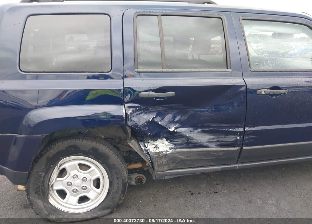 2016 JEEP PATRIOT SPORT VIN: 1C4NJPBB1GD808595