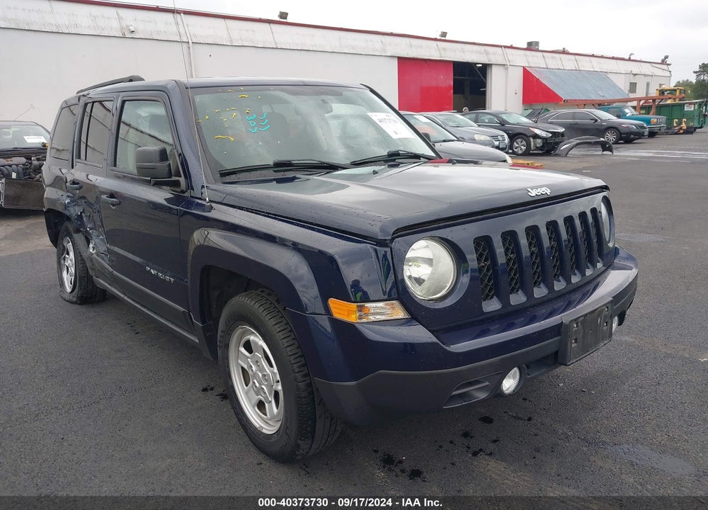 2016 JEEP PATRIOT SPORT VIN: 1C4NJPBB1GD808595