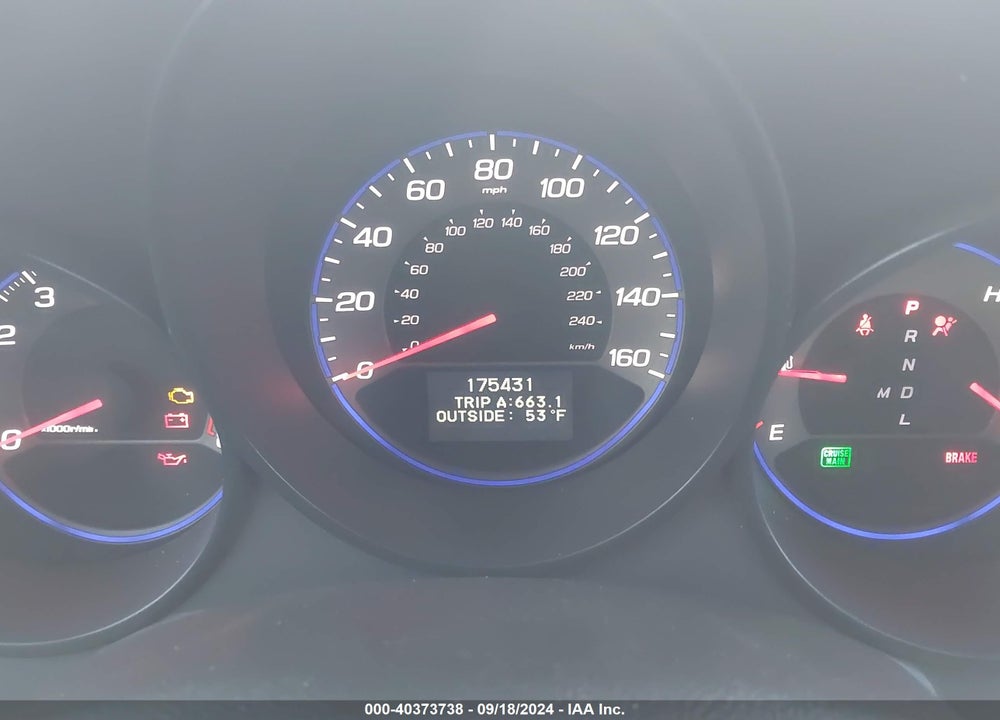 2007 ACURA TL 3.2 VIN: 19UUA66227A040838