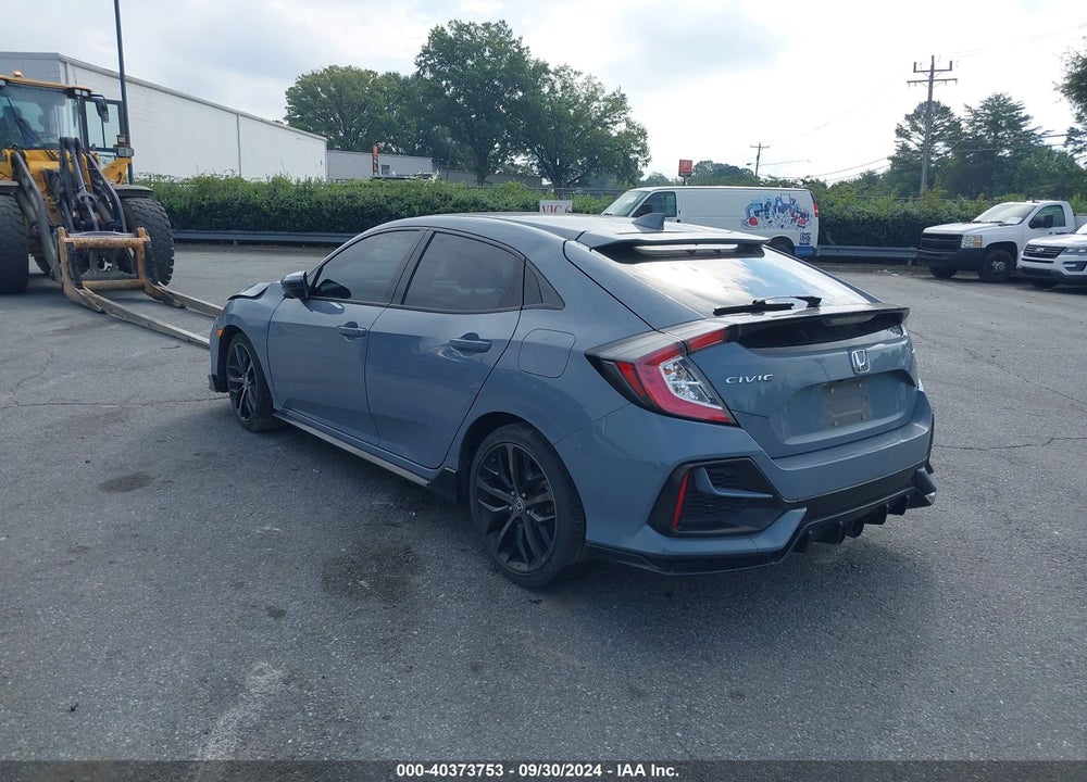 2021 HONDA CIVIC SPORT VIN: SHHFK7H45MU221118