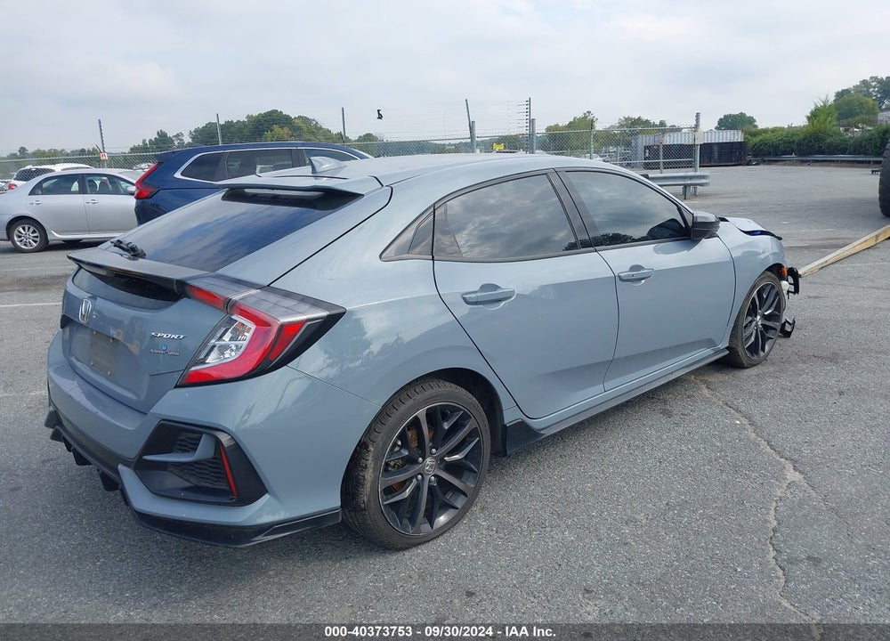 2021 HONDA CIVIC SPORT VIN: SHHFK7H45MU221118