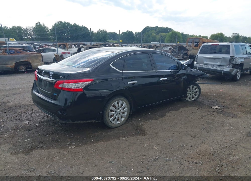 2014 NISSAN SENTRA SV VIN: 3N1AB7AP5EL691591