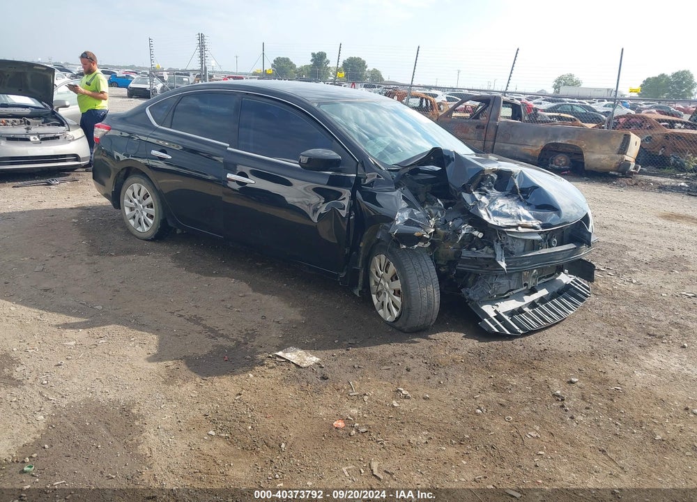 2014 NISSAN SENTRA SV VIN: 3N1AB7AP5EL691591